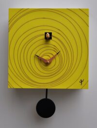 Orologio da parete a cucù Silhoutte VORTICE Made in Italy