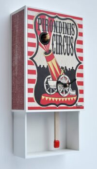Orologio da parete a cucù MATCHBOX 2 Made in Italy