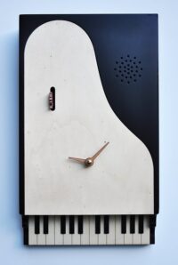 Orologio da parete a cucù CODA-pianoforte Made in Italy