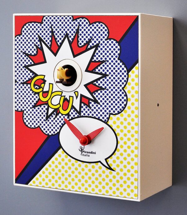 Orologio Il cucù Roy Lichtenstein Made in Italy