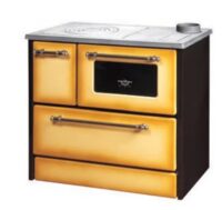 Cucina A Legna Stufa 9 Kw Cappuccino Beatrice L87xP51xH79 Ecodesign