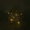 Sfera vetro led argento cm ø15h14