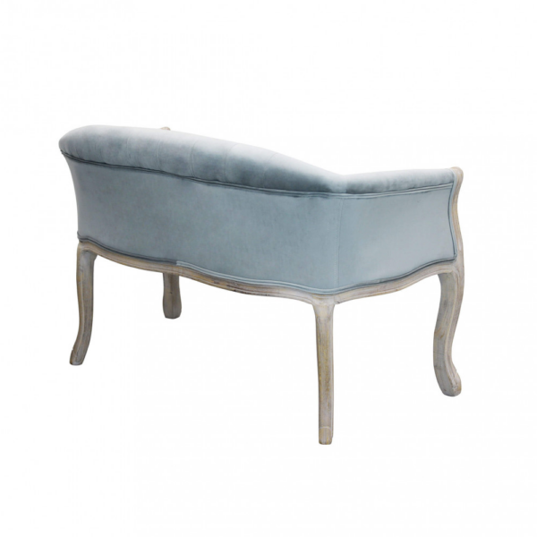 DIVANO COLEMAN IN VELLUTO GRIGIO - immagine 4