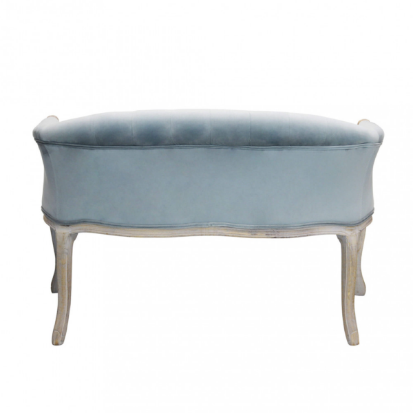 DIVANO COLEMAN IN VELLUTO GRIGIO - immagine 5