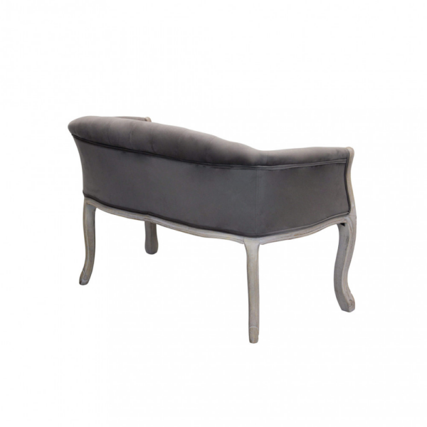 DIVANO COLEMAN IN VELLUTO TAUPE - immagine 4