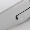 DIVANO 3 POSTI CHESTERFIELD IN ECOPELLE BIANCO - immagine 6