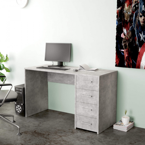 PORTA PC TOPAZ GRIGIO EFFETTO CEMENTO - immagine 2