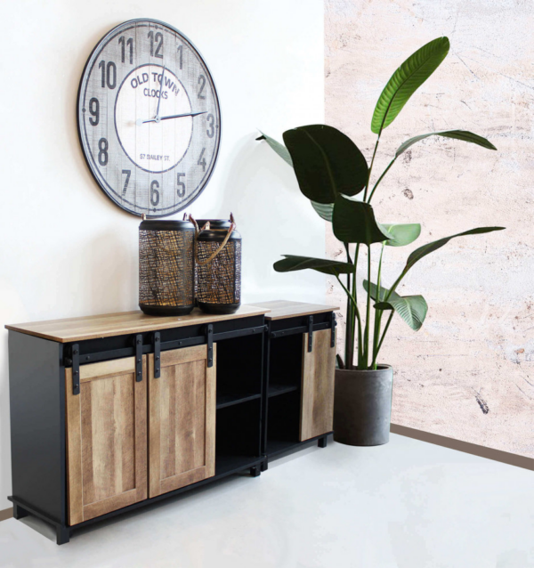 MOBILE IN LEGNO E FERRO YOURI - immagine 9