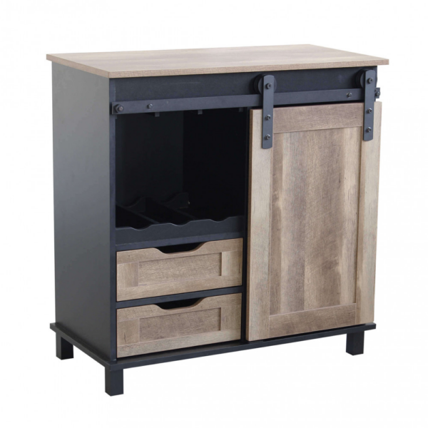 MOBILE IN LEGNO E FERRO YVAN