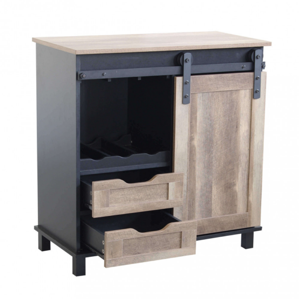 MOBILE IN LEGNO E FERRO YVAN - immagine 2