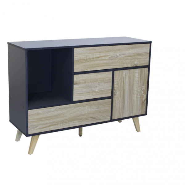 MOBILE EMORY GRIGIO E NATURALE