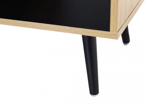 MOBILE ELWOOD NERO E NATURALE - immagine 7