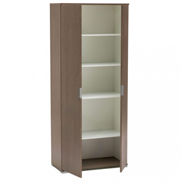 ARMADIO 2 ANTE 180 ROVERE GRIGIO - immagine 2