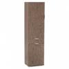 ARMADIO CON 2 ANTE E 1 CASSETTO ROVERE GRIGIO