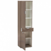 ARMADIO CON 2 ANTE E 1 CASSETTO ROVERE GRIGIO - immagine 2