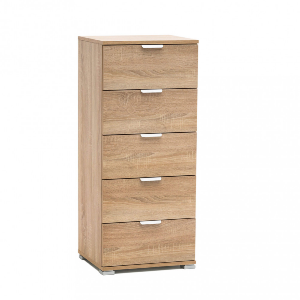 MOBILETTO 5 CASSETTI NATURALE