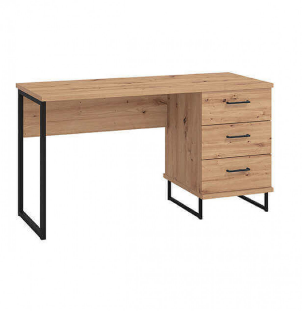 COMPUTER DESK SARDINIA ROVERE ARTIGIANO