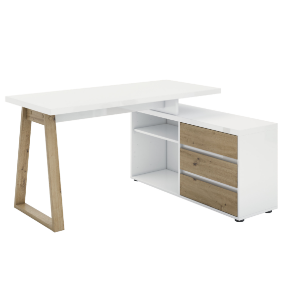 Scrivania 135cm con allungo FIRST made in Italy - immagine 2