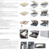 Letto matrimoniale Beatrice con bottoni made in Italy - immagine 8