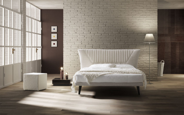Letto matrimoniale Chloé struttura made in Italy