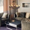 Lampada da soffitto Bohem ASZ0866 con 6 portalampade