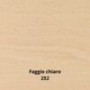 Zoccolo per cucina in PVC barra 4 mtl H15 colore faggio chiaro
