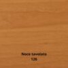 Zoccolo per cucina in PVC barra 4 mtl H10 colore noce tavolato