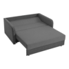Divano letto Devin in Twist 20 grigio 161x107x88 H cm. - immagine 5