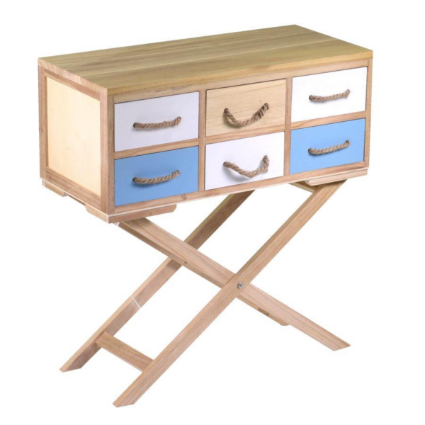 Mobiletto tenerife 6 cassetti cm67x30h30/72