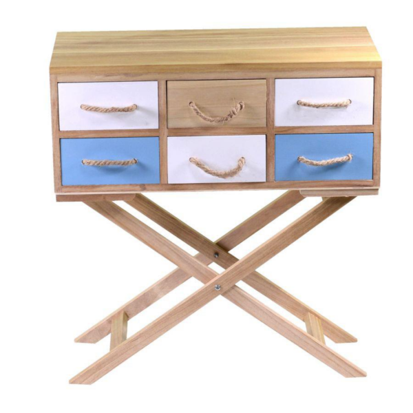 Mobiletto tenerife 6 cassetti cm67x30h30/72 - immagine 2