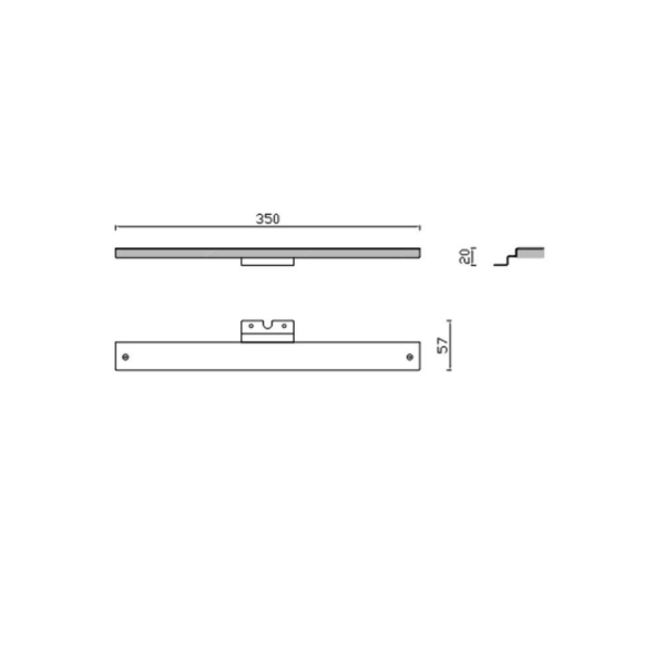Lampada LED Venere per bagno3 watt - immagine 2