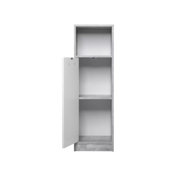 Set bagno Madeira beton bianco - immagine 7