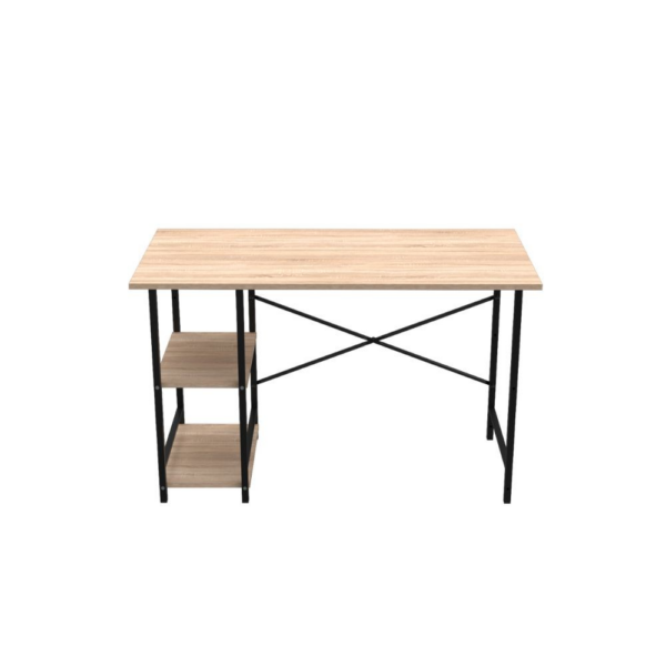 Scrivania Rimi con 2 ripiani rovere sonoma - immagine 2