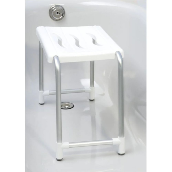 Sgabello per vasca da bagno per disabili colore bianco - immagine 3