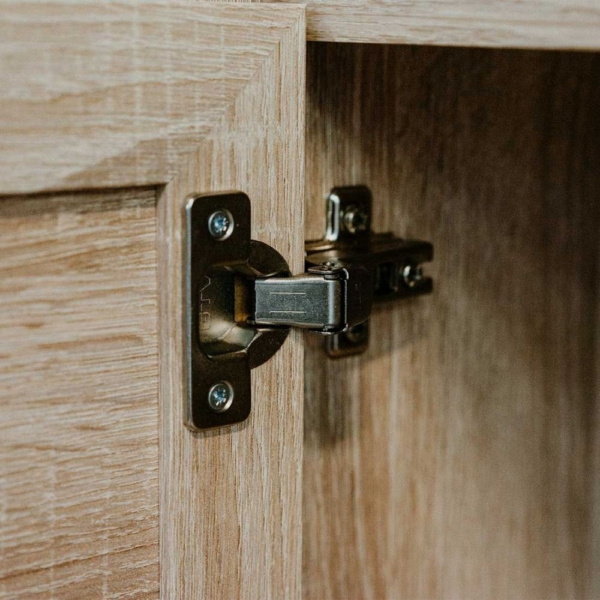 Credenza Bali 53ANEW 2 ante e 2 cassetti effetto vimini - immagine 8
