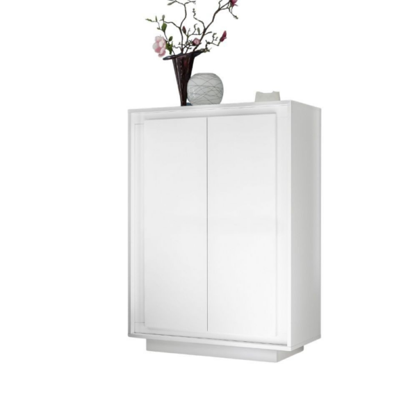 Mobile contenitore Tiki 2 ante colore bianco opaco - immagine 2