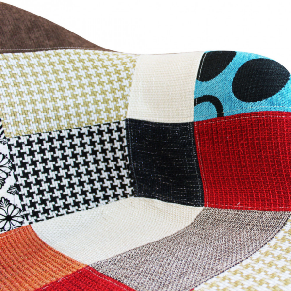 Set di 4 POLTRONE DONDOLO MORITZ PATCHWORK - immagine 5