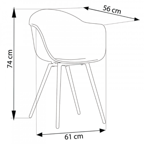 Set di 4 POLTRONE SESTRIERE - immagine 5