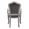 Set di 2 POLTRONE CHARLENE IN VELLUTO TAUPE - immagine 4