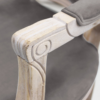 Set di 2 POLTRONE CHARLENE IN VELLUTO TAUPE - immagine 6