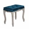 Set di 2 SGABELLI MARLY IN VELLUTO BLU
