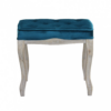Set di 2 SGABELLI MARLY IN VELLUTO BLU - immagine 2