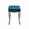 Set di 2 SGABELLI MARLY IN VELLUTO BLU - immagine 3