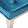 Set di 2 SGABELLI MARLY IN VELLUTO BLU - immagine 5