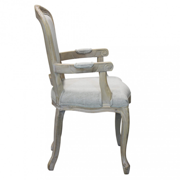 Set di 2 POLTRONE ROMY IN TESSUTO GRIGIO - immagine 3
