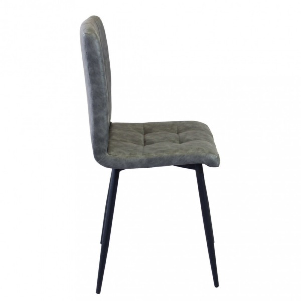 Set di 4 POLTRONE ROSALYN IN ECOPELLE - immagine 3