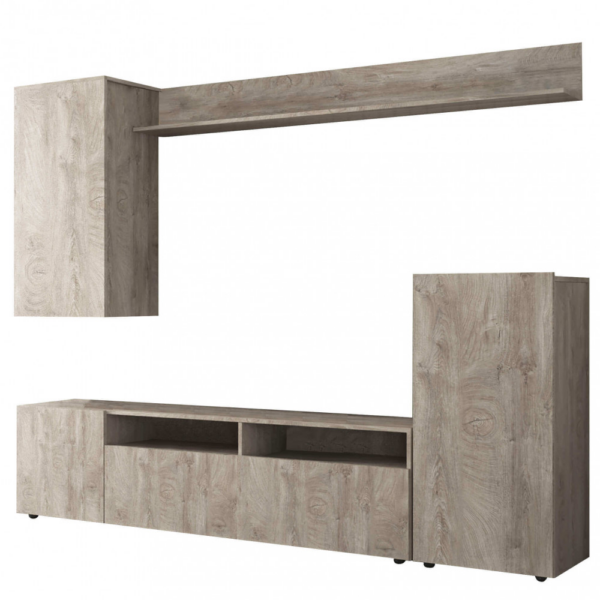 PARETE SOGGIORNO BRIDGE ROVERE CHIARO