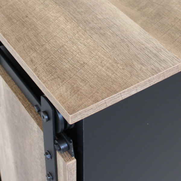 MOBILE LIBRERIA IN LEGNO E FERRO JAMAR - immagine 3