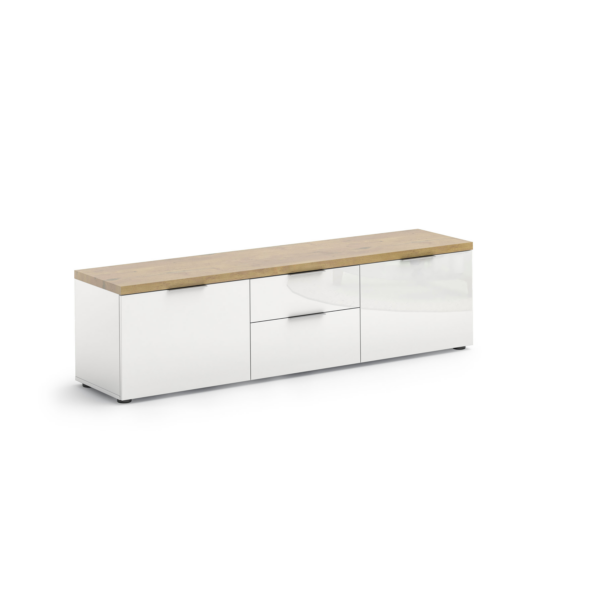 TV Lowboard 180 con 2 cassetti e 2 ante IDEA 24 - immagine 3