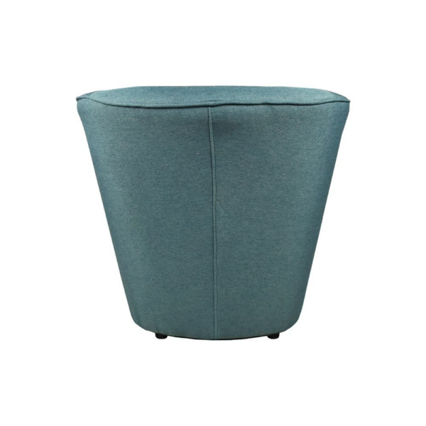 Poltrona Tago in tessuto azzurro Enzo 18 - immagine 5